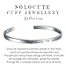 Solocute Sister Bracelet for Women Always My Sister Forever My Friend, Sister Gifts from Sister Jewelry for Birthday (My Sister My Friend - WH)