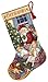 Dimensions Needlecrafts 08740 Sweet Dreams Gold Collection Christmas Counted Cross Stitch Stocking, 16