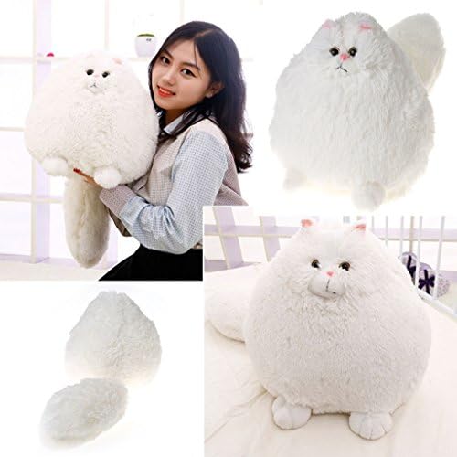 Lukalook Plush Fluffy Persian Cat Toys Pillow Stuffed Animal Dolls Baby Kids Toys Gifts