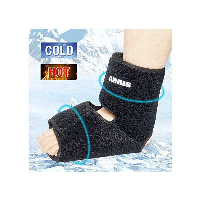 Buy ARRIS Ice Pack for Ankle & Foot Injuries with 2 Hot/Cold Gel Ice
