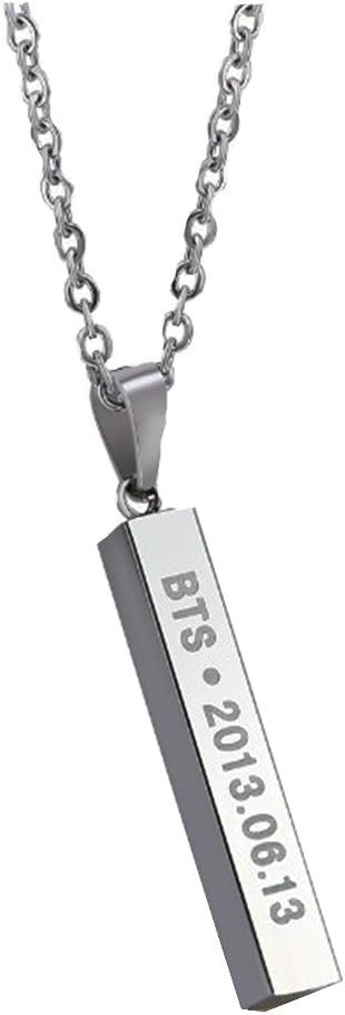 NationInFashion Pendant Necklace Jewelry for BTS Kpop Fans
