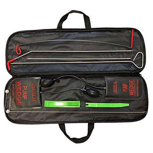 ZMZILM Emergency Car Kit Car Tool Set with Long Reach Grabber Air Pump