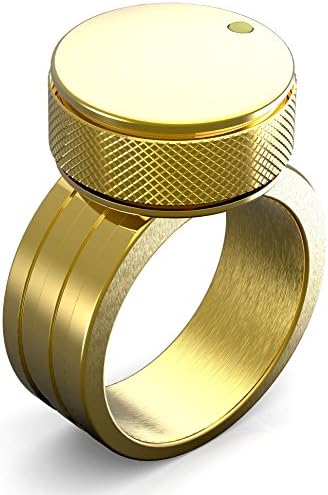 Spinner Ring Stainless Steel for Men Women Anxiety Toy Size 11