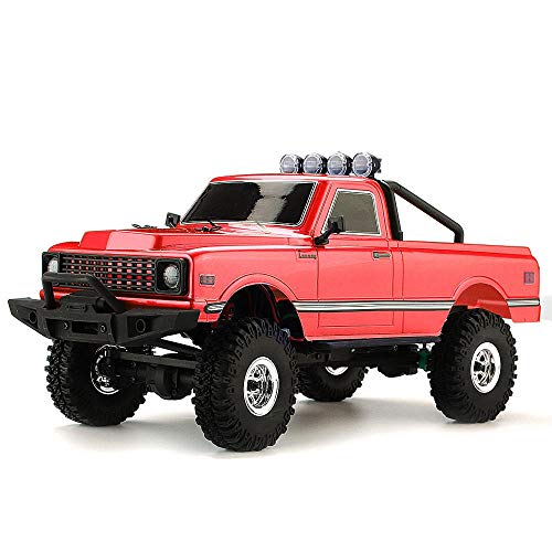 LULUVicky Ferngesteuertes Auto 18.01 2.4G Mini Rock Crawler Off-Road-Indoor-LKW RC Car Wasserdicht ESC Motor 3Line Servo… – Bild 3