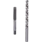 Century Drill &amp; Tool 97413 Metric Tap &amp; Drill Combo Pack, 8.0 X 1.25 | Drill: Straight Tap: .18" shank, Metric Tap &amp; Drill Combo Pack has, Heat treated and tempered for file hard