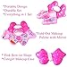Little Girls Princess Dress-up Real Makeup Kit Pink Bow-shape Vanity Case #Water-washable, Portable, Safe CE Approved Ideal for Children Age 5+