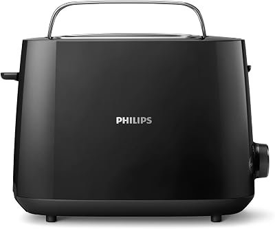 Toaster, Schwarz, 8 Bräunungsstufen