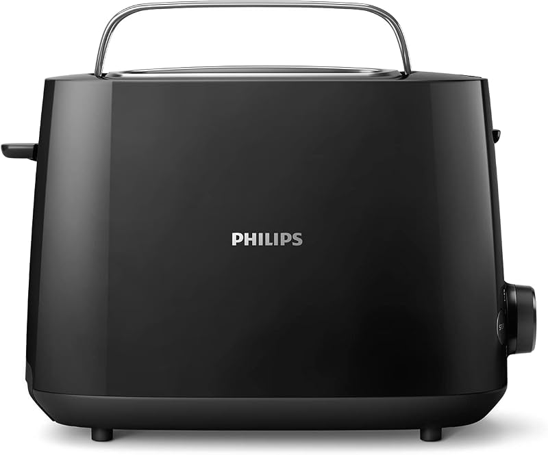 Toaster, Schwarz, 8 Bräunungsstufen — Foto 1 von 7