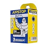 Michelin A1 Airstop PRESTA Valve 700 x 25-32c 40mm Bike Tube - TWO (2) PACK