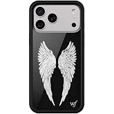 Wildflower Cases - iPhone 17 / 18 Pro Max Compatible - Angel Baby Black | Impact-Certified 6.5 ft Drop Protection Case, Raised Protective Bumper, Cute Aesthetic Design, Women-Owned Small Business