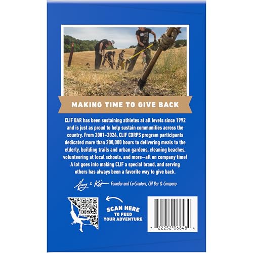 CLIF BAR – ENERGY PROTEIN BARS – CHOCOLATE CHIP – MADE WITH ORGANIC OATS – ENERGY BARS – NON-GMO – (15 PACK)