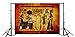 Laeacco 7x5FT Vinyl Photography Background Old Egypt Natural Paper Color Egyptian Mural Pharaoh Drawing Wall Painting Home Decorations Holiday Party theme Photos Shooting Video Studio Props 2.2x1.5m