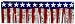 FR Metallic Stars & Stripes Fringe Banner Party Accessory (1 count) (1/Pkg) primary
