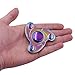 YGJ Spinner Fidget EDC ADHD Focus Toy Ultra Durable High Speed 3-7 Minute Spins Precision zinc alloy material (Rainbow-Dart)