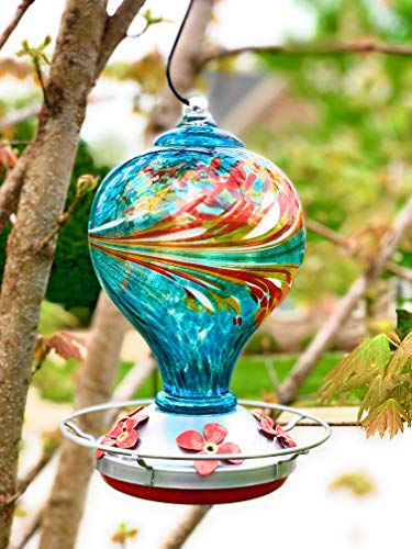 5 Grateful+Gnome+Hummingbird+Feeder+Flowers