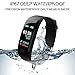 Fitness Tracker,Color Screen Activity Tracker Watch with Blood Pressure Blood Oxygen, IP67 Waterproof Smart Heart Rate Sleep with Monitor Calorie Counter Pedometer Band for Men, Women and Kids