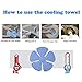 Cooling Towel, Hat Insert Cool Pad Hard Hat Cooling Helmet Liner Evaporative for Hat Accessories