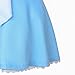 Bonamana Women Halloween French Lolita Maid Costume Cosplay with Apron (M) Blue