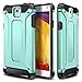 WOLLONY Galaxy Note 3 Case, Rugged Hybrid Dual Layer Hard Shell Armor Protective Back Case Shockproof Cover for Galaxy Note 3 Case - Slim Fit - Heavy Duty - Impact Resistant Bumper(Mint)