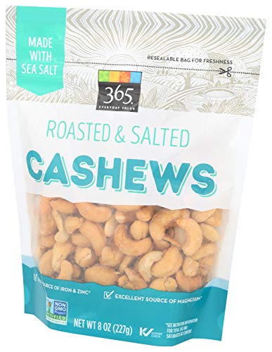 365 Everyday Value, Cashews, Roasted & Salted, 8 oz - Image 3