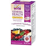 U-Be-Living-Smart General health Nutrient Dense Vitamins one daily(Multi-vitamin &Mineral with CoQ10 Deitary Supplement) Bleneded with Protein &7 superfruits by AB