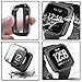Compatible Fitbit Versa Lite Screen Protector Case, Besmon Soft TPU Watch Anti-Collision Case All-Around Protector Screen Rugged Bumper Case Cover for Fitbit Versa lite Smart Watch