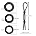 Silicone Cock Rings Sex Toys – Adorime Premium Stretchy Penis Ring Sex Things for Men and Couples (4 Piece Set)