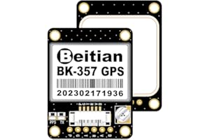 Beitian UBXM8030 9140 10050 Chip Built-in Antenna NMEA0183 GPS Module with Low-Power （π-Type Antenna Network Design Impedance Matching (50N) Receiver BE-357 BS-357 BN-357 (BK-357)