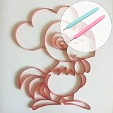 Lmyzcbzl Paper Quilling Tools Set 6 Pcs Flower Rolling Slotted Needle Pen DIY view 7