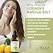 Luximia Organic Marula Oil - USDA Certified Organic, 100% Pure, Cold-Pressed, Unrefined, For Face, Body, Hair & Nails, Anti-Aging, Moisturizing, Balancing - 1 OZ (30ml)