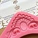 Anyana Wedding Vintage Scroll Baking Molds sculpted crown Silicone Fondant molds vintage Cake Decorating Tools Gumpaste Baroque cupcake topper decorations resin Clay Chocolate Candy Molds easy to use