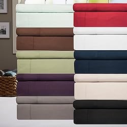 Cal King Size Bed Sheets - 6 Piece 1500 Supreme