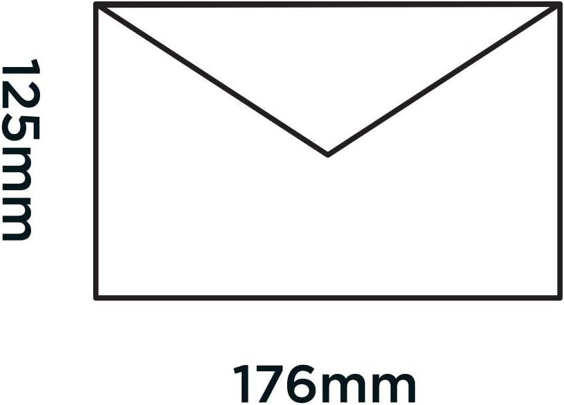 Blake Purely Everyday B6 125 x 176 mm 90 gsm Banker Invitation Gummed Envelopes (ENV2176) White - Pack of 1000 - Image 3