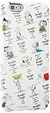 Peanuts Snoopy Vintage Character Soft Jacket for iPhone 6 (Pattern)