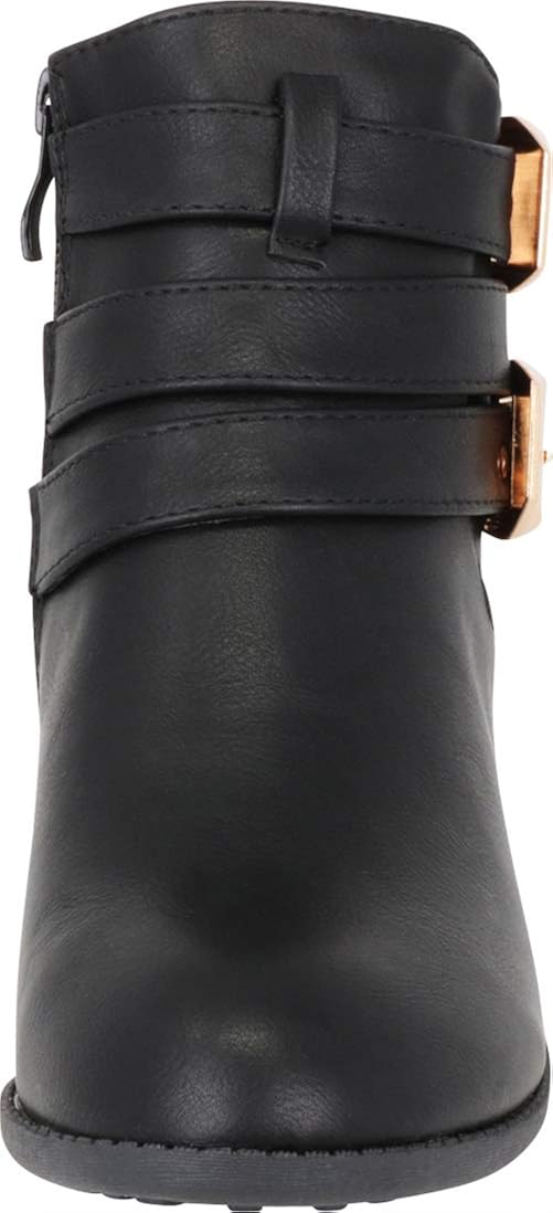 top moda layover low ankle bootie