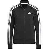adidas Women's Essentials Warm-Up Slim 3-Stripes Track Jacket