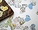 Vintage Map Hearts for Travel Wedding Party Table Scatter Confetti Decoration (200 pieces)