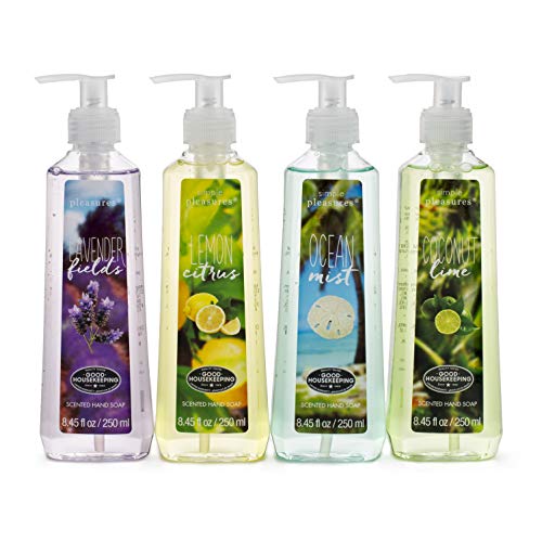image for Tri-coastal Design Liquid Hand Soap Pack Simple Pleasures Scented Hand