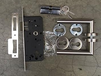 Edelstahl Garten Tor Einsteckschloss Komplett Turschloss Tur Tor Schloss Beschlag Turbeschlag Garten Schloss Turdrucker Uit 40 Von Gartenwelt Riegelsberger Amazon De Baumarkt