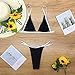 Leadmall Women’s Sexy Thong Bikini Set – Ladies Push Up Spaghetti Strap V Neck Two Piece Swimsuit Bathing Suit Beachwearthumb 2