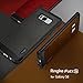 Galaxy S8 Case, Ringke [Flex S Series] Elite Coated Textured Modern Leather-Style Streamlined Anti-Fingerprint Advanced Shockproof Sophisticated Rustic Case for Samsung Galaxy S8 - Blazed Red