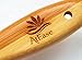AtEase Accents Double Sided Dog Brush - for Long or Short Haired Dogs and Cats Natural Bamboo Eco Friendly Pet Grooming Dual Sided Pin and Bristles for Deshedding Hair