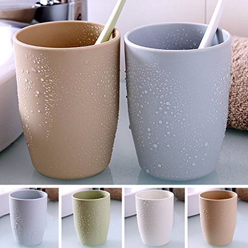 Plastic Bathroom Tumbler Mouthwash Cup Woopower Rinsing Mug Rinse Cup