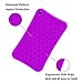TeeFity Silicone Case for All-New Fire 7 2019 Tablet, Shockproof Light Weight Protective Kids Case for All-New Fire 7-inch Tablet (9th Generation, 2019 Release), Purple