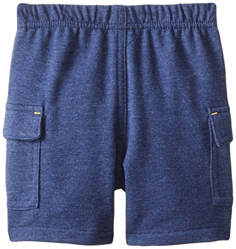 Calvin Klein Baby Boys' Navy Stripes Short Sleeve Hoody with Cargo