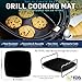 Air Fryer Kebab Skewer Rack Compatible with Costzon, Dash, NuWave® Brio, Chefman, Gourmia, Enklov, Maxi-Matic, Philips, Cosori +More | Stainless Steel Skewer Accessory + Cooking Times Cheat Sheet