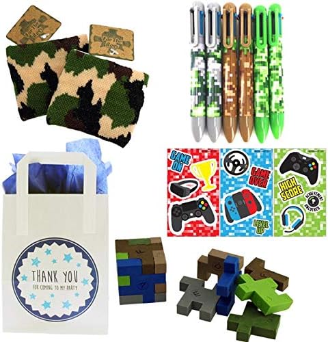 The Curious Caterpillar Ultimate Minecrafter Party Bag - Boys Ready To Fill Party Bags For Children Thank You For Coming To My Party Bags