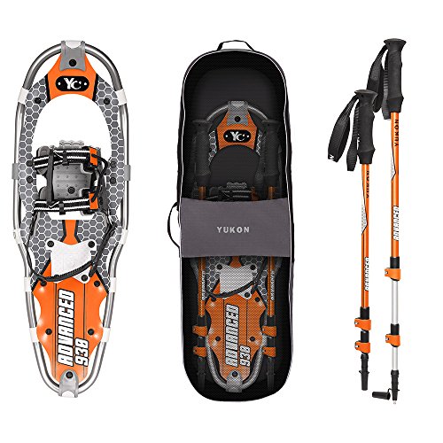 Yukon Charlie's Advanced 9 x 30 in. Men's Snowshoe Kit w/ Poles & Bag | 80-3003K