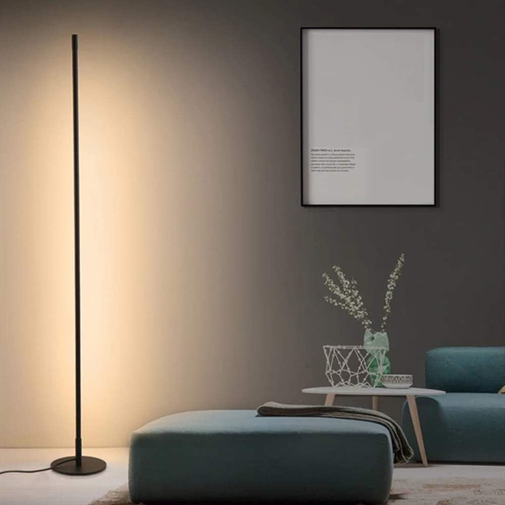 WRQ LED Corner Floor Lamp RGB Color Changing Standing Lamp 140Cm Tall