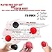 JHEA Boxing Reflex Ball,Reflex Speed Ball with 3 Difficulty Level Punching Ball,Premium Headband Ball,360-Degree Buckle|Hand Eye Coordination Training,Perfect for Reaction,Agility,Punching Speed,Fight